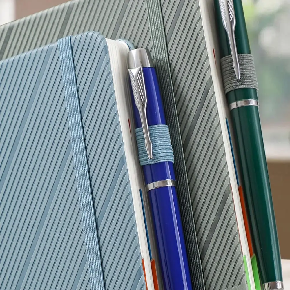 Portable A5 2027 Agenda Book To Do List Planner Reminder Schedule Book Textured PU Daily Planner Book Office Supplies