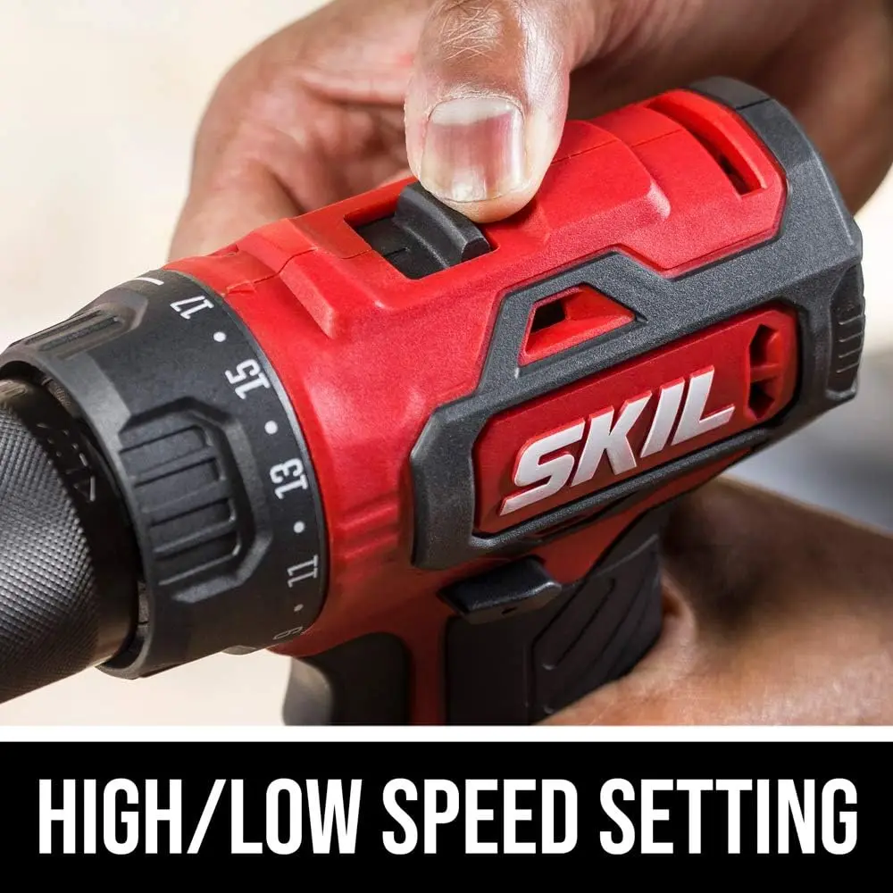 20 Brushless 20V 1/2 Inch Drill Driver Includes 2.0Ah Lithium Battery and Standard Charger - DL529303