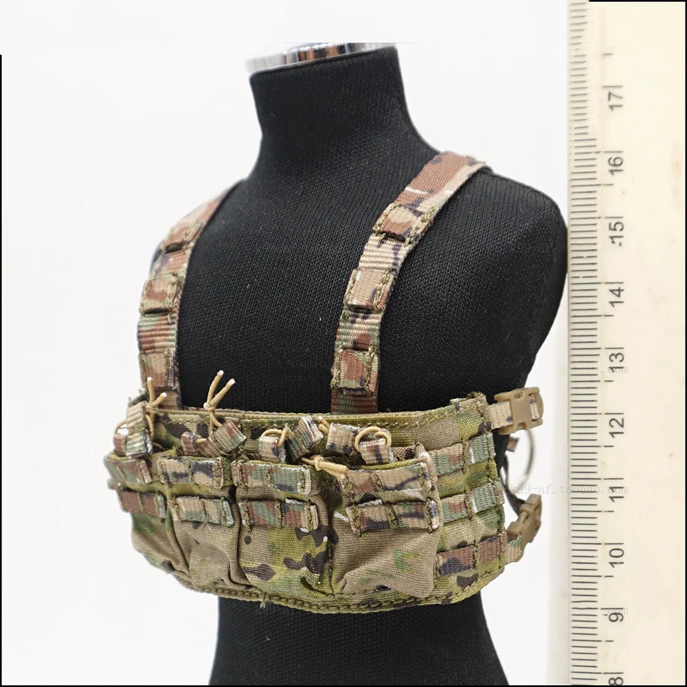 1/6 EASY&SIMPLE ES 26042R USA Continental Tropical Version Bullet Hang Chest Vest Bags Model For Doll Action Scene Component