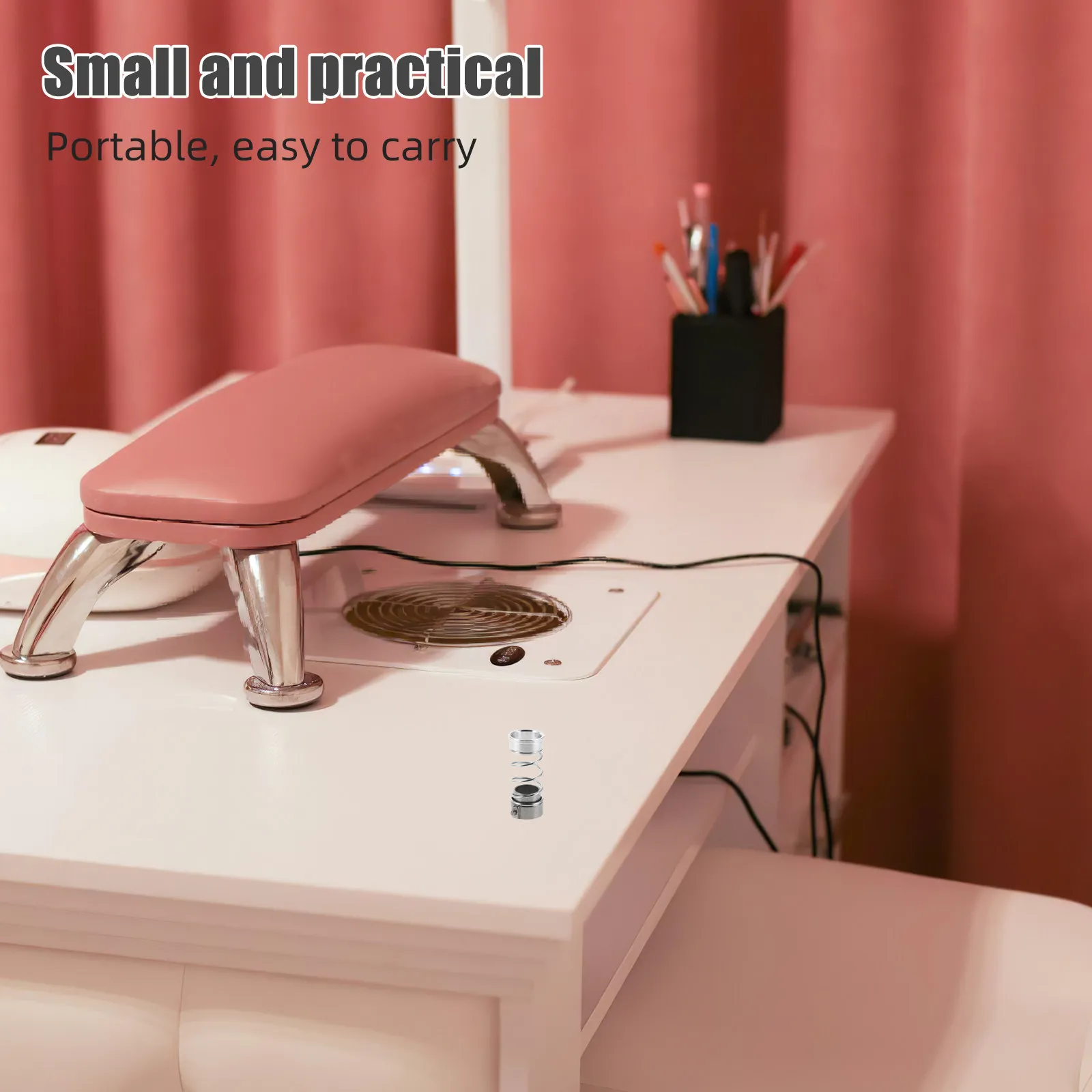 2Pcs 네일 드릴 교체 부품 내마모성 하드웨어 피팅 전기 파일 핸드피스 수리 키트 네일 살롱 매니큐어