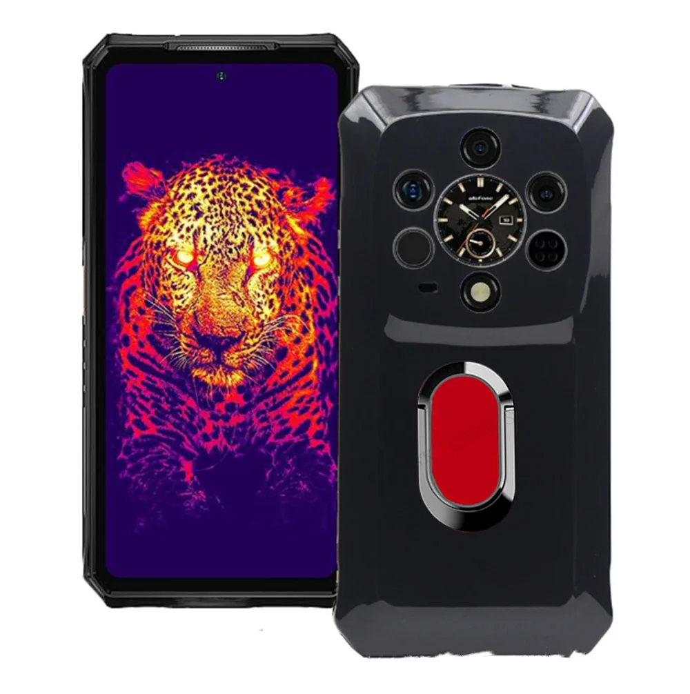Dla Ulefone Armor 28 Ultra 6.67 "Armor 28 Pro uchwyt pierścieniowy na tył uchwyt etui na telefon Smartphone TPU miękka pokrywa silikonowa — zdjęcie produktu 3