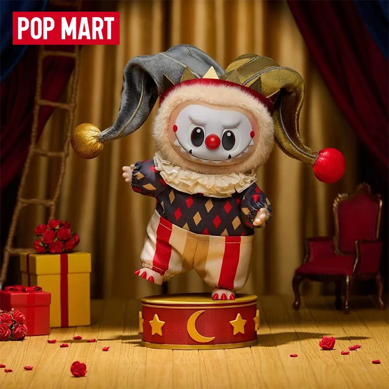 Pop Mart الأصلي للهالوين لماذا سلسلة القطيفة الخطيرة جدًا صندوق أعمى للهالوين Labubu مفاجأة الديكور هدية عيد ميلاد