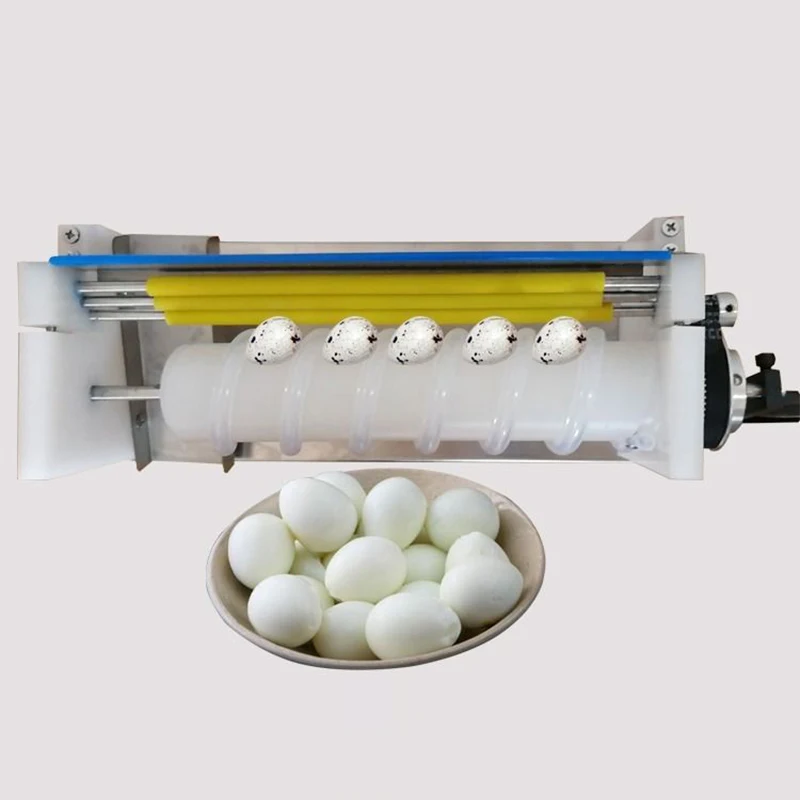 Sgusciatrice manuale per uova di quaglia Alimenti - Rulli di gomma per uso alimentare - Sgusciatura ad attrito per uova di quaglia