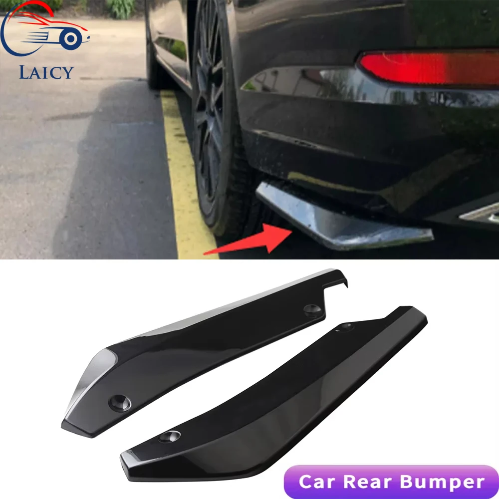 

LAICY For Golf Jetta Passat Car Rear Bumper Splitter Diffuser Canard Wrap Spoiler Side Fender Skirt Lip Chin Body Black