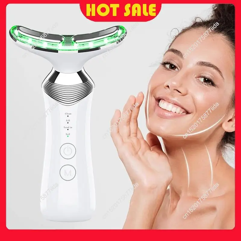 Hot Deal-Neck Beauty Cervical Massager Multi-Function Neck Massage Device Nasolabial Fold Removal Tool