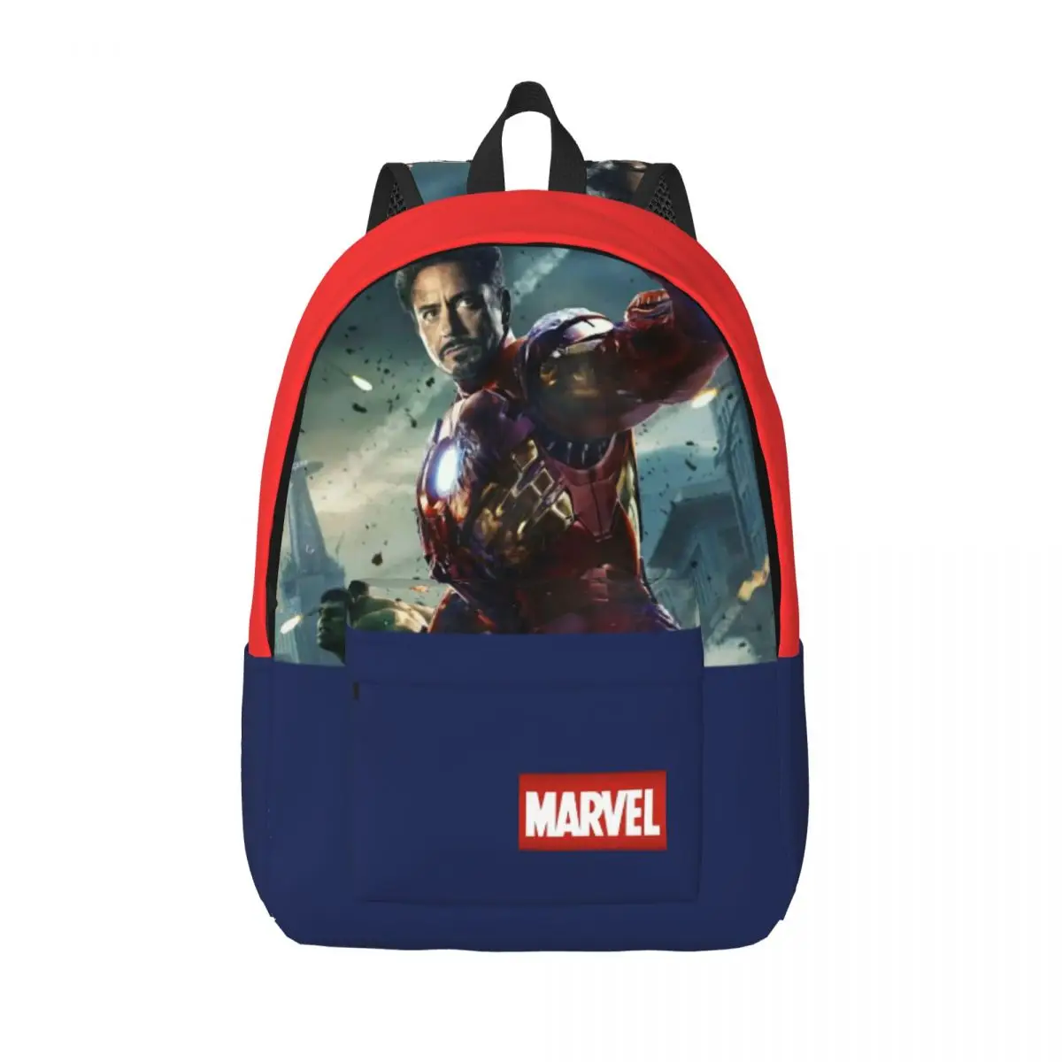 Snack Storage Iron Man Storage Bag Weekend Picnic Retro Washable Marvel Animation Iron Man For Men Kid  Pack Back To School Gift