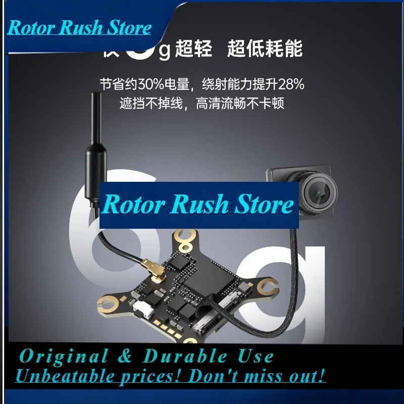 RoRuSCADDX Ascent Lite High Definition Digital Image Transmission 6g Low Energy Consumption 35ms Average Delay FPV Accessories