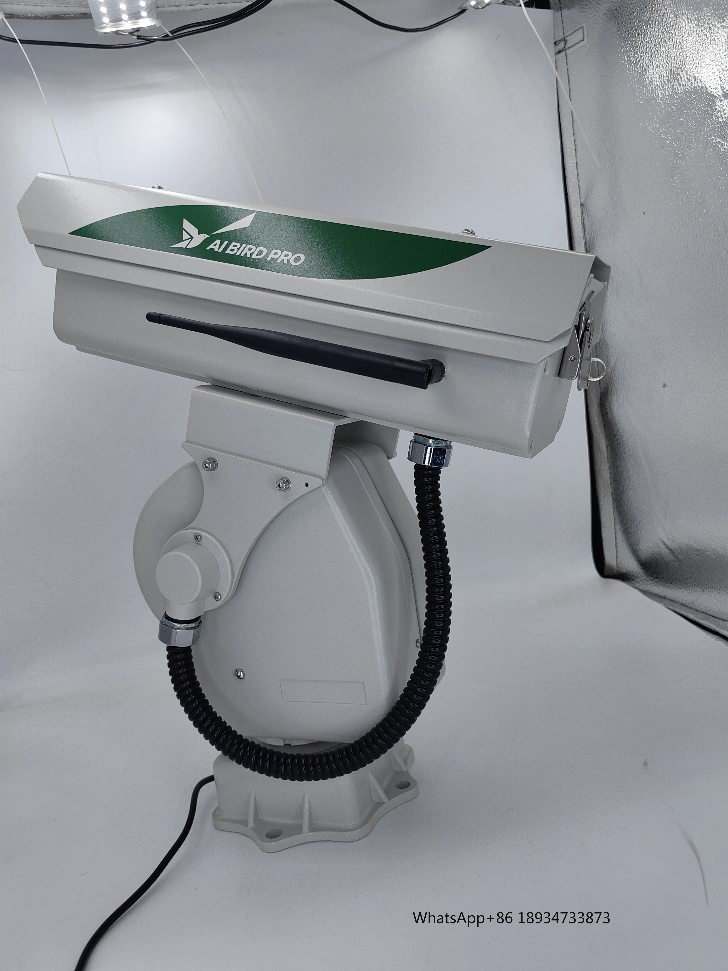2025 AI Smart ful Automatic Bird Repellent for Airport Long Dnce Deterrent for Pigeons Insects Animal Control