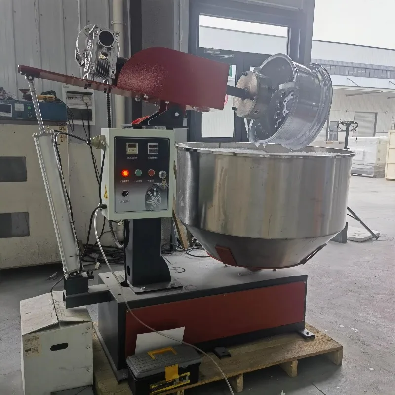 GookiiTech Electric Automobile Hub Rim Wheel Renewal and Polishing Machine