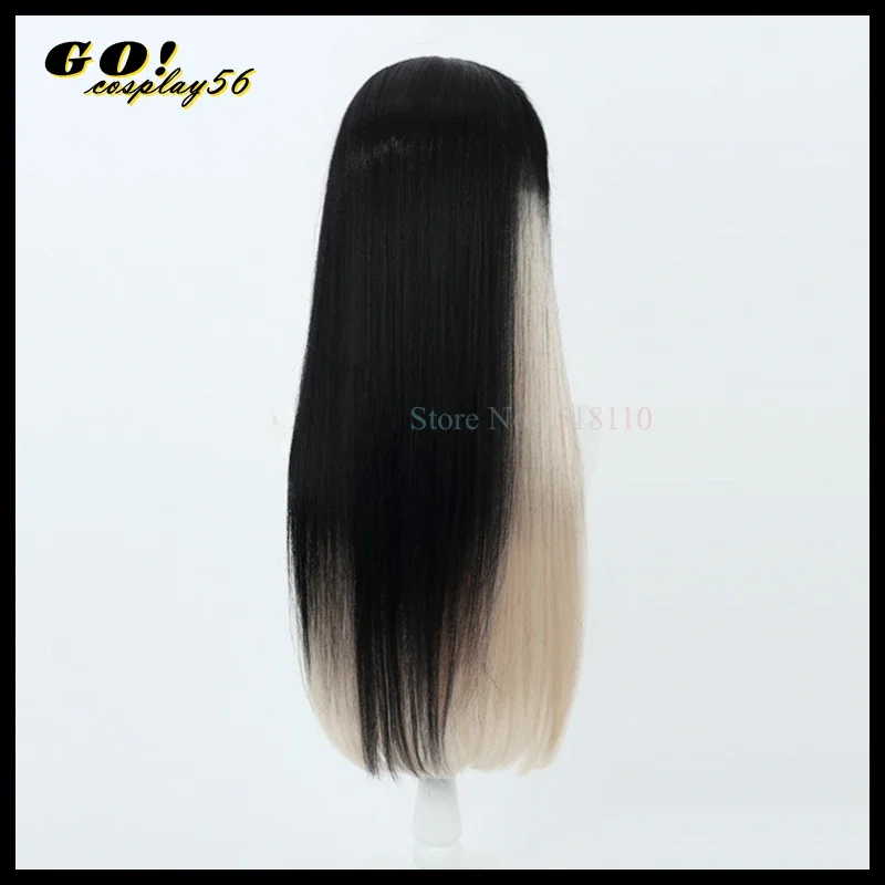 Juufuutei Raden Cosplay Wig JFT Long Straight Hair Black Blonde Vitual Idol Vtuber 2023 NEW Liver Headwear