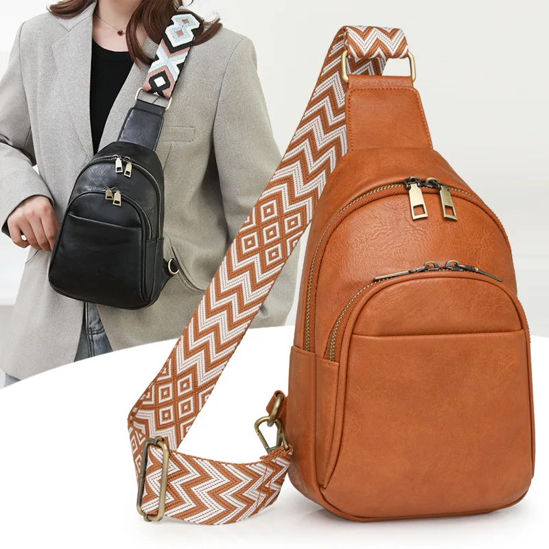 

Стильная роскошная женская сумка-кроссбоди, портативная, для повседневных поездок, прогулок и путешествий, на одно плечо, нагрудная сумка, модный аксессуар