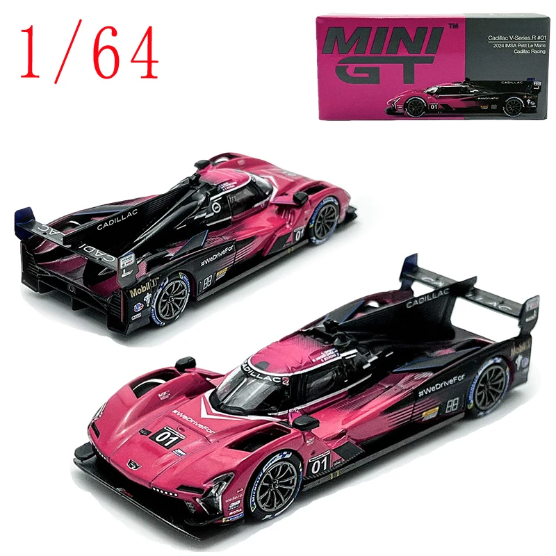 

Литой автомобиль MINIGT, масштаб 1/64, модель гоночного автомобиля Cadillac V 1, модель автомобиля Cadillac V Play, модель подарочного дисплея