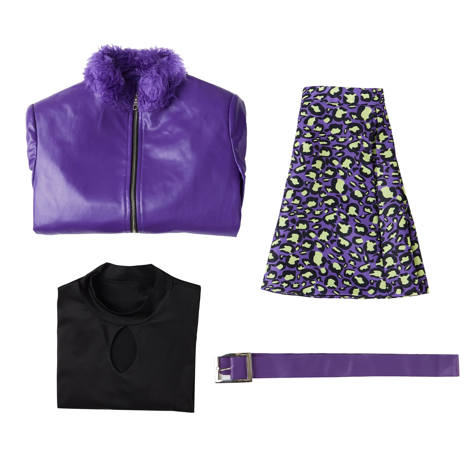 Clawdeen Lobo ‌   Disfraz de Cosplay Emily Halloween Navidad juego de exposición de cómic Anime monstruo Cosplay vestido alto XS-3XL