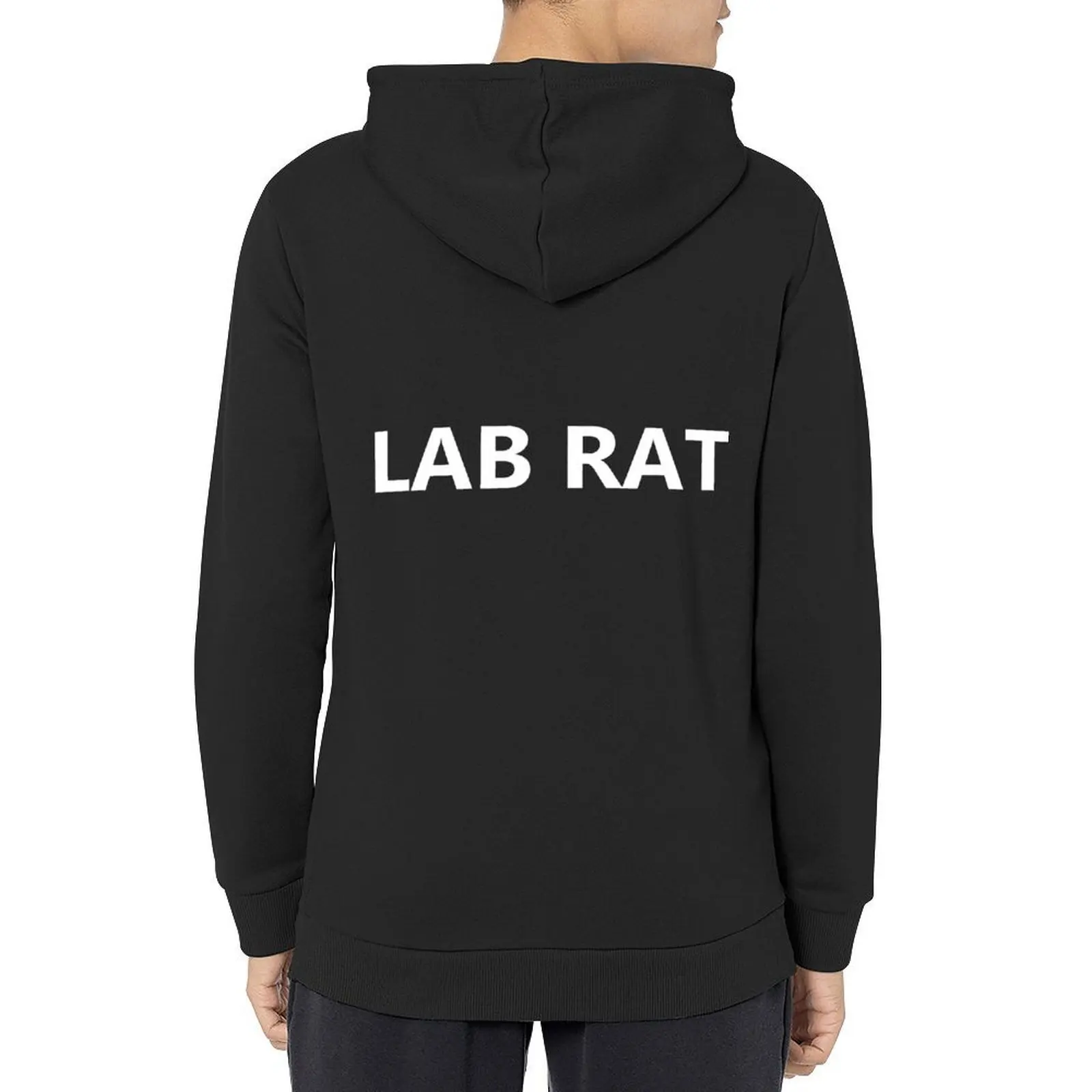 

Lab Rat Hoodie hooded shirt korean clothes graphic t shirts men men's autumn clothes men's oversize hoodie
