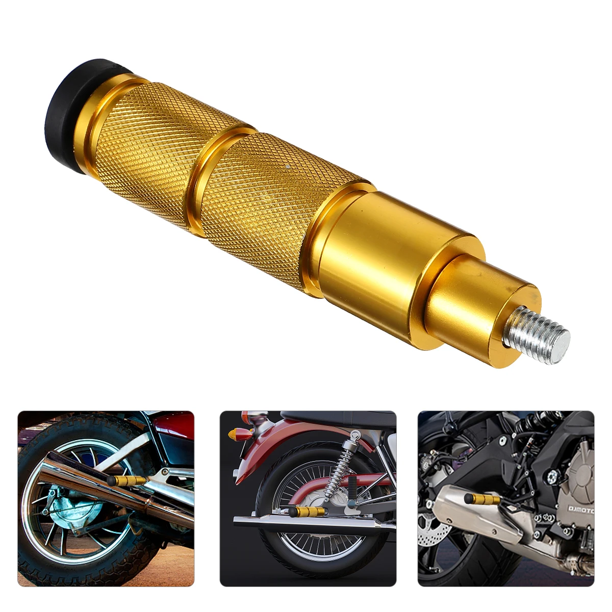 

1 set 1 Set Aluminum Alloy Motorcycle Foot Pegs Rear Axle Anti-Slip Footrest Pedal For Long Ride Comfort Footrest For Motorbike