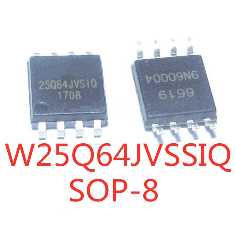 5PCS/LOT 100% Quality  W25Q64JVSSIQ W25Q64JVSIQ 25Q64JVSIQ SOP-8 SMD 64M memory IC chip In Stock New Original