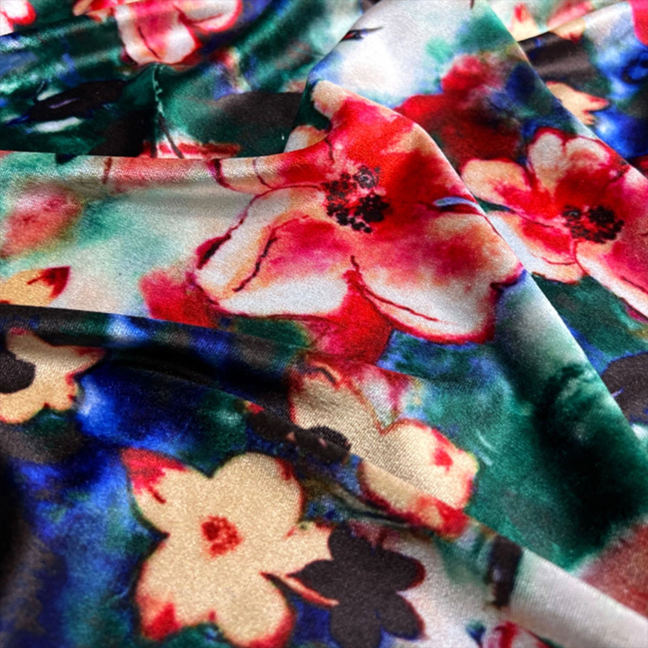 

142CM Wide Rayon Spandex Velvet Fabric by Meter ,Velvet Material for Sewing Autumn Winter Dress Cheongsam Coat Jacket E1331