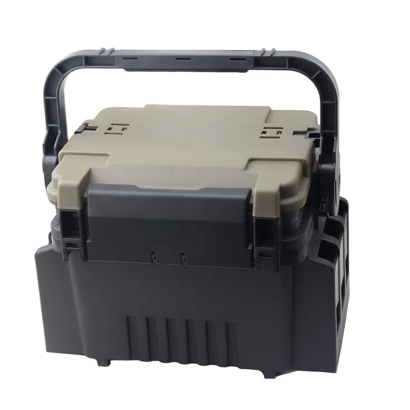 Storage Box Sea Fishing Rock Fishing Can Sit Reinforced and Thickened Large-capacity Multi-layer Fishing Box