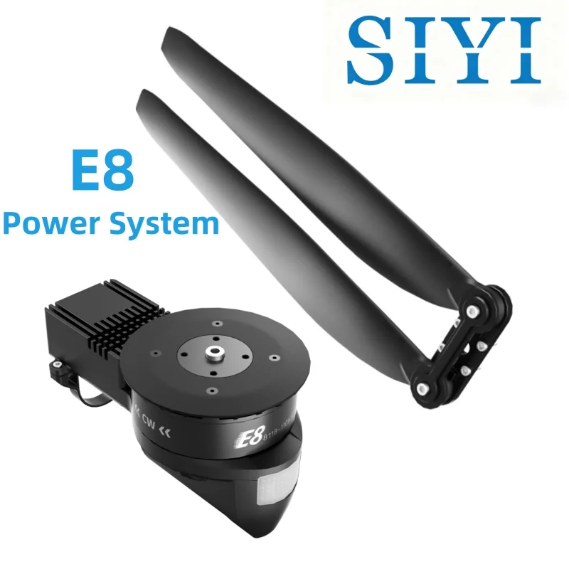 SIYI E8 Integrated Motor ESC Power System 12-14S HV 18.5kg Thrust FOC Vector Control Heavy Load Agriculture UAV Accessory