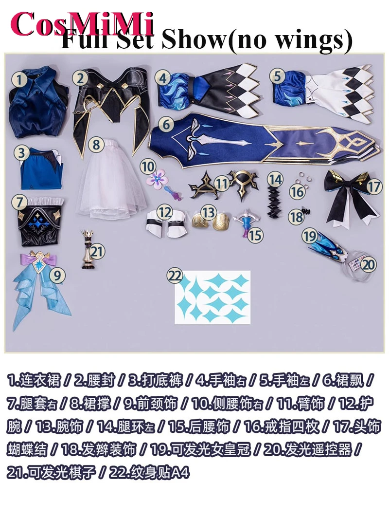 CosMi juego Honkai: disfraces de Cosplay de Star Rail Cerydra, vestido de uniforme de moda dulce para mujer, ropa de juego de rol para fiesta de Carnaval, nuevo