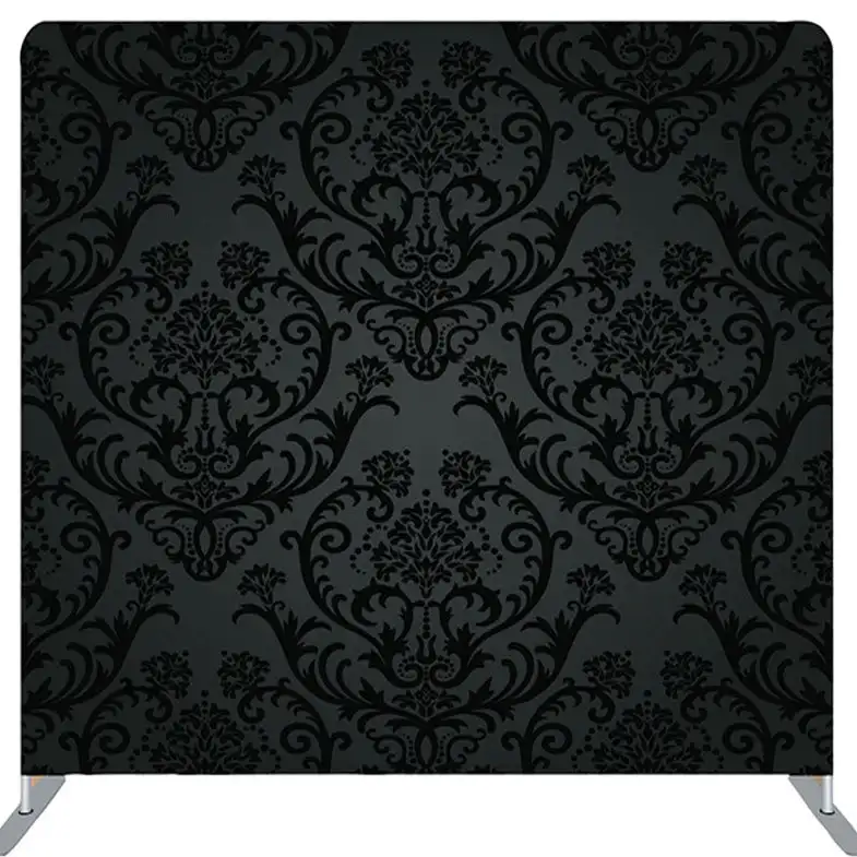 Lightweight Aluminum Frame Quick-Change Display Stand Fast Graphic Replacement Double Sided Tension Fabric Backdrop