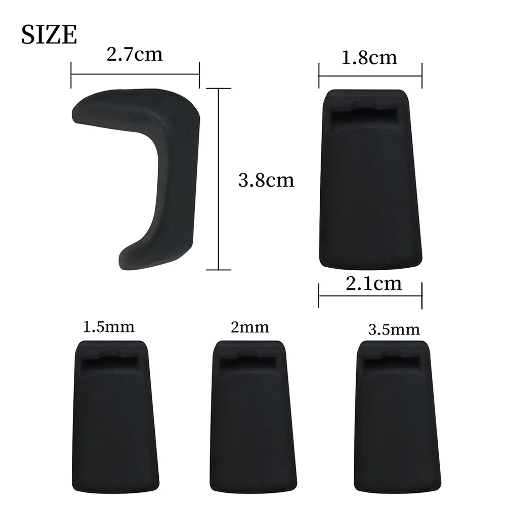 Clarinet & Oboe Adjustable Finger Rest Sleeve Split Thickness 1.5mm/2mm/3.5mm Thumb Finger Rest Cover Silicone Accessories