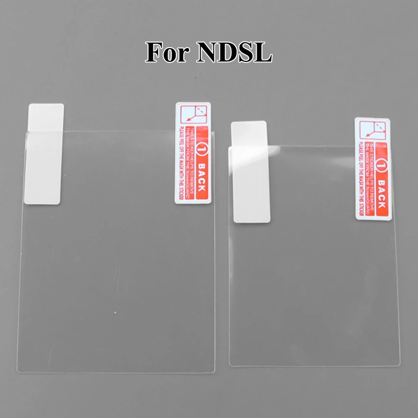 1 Stück Ober- und Unterseite HD Clear Schutzfolie für NS NDSL für 2DS New 3DS XL LCD-Bildschirmschutz