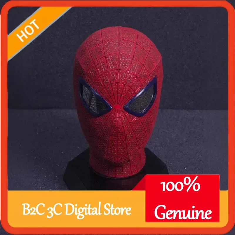 

New Space Art Toy Spiderman Mask High Quality Handcrafted Amazing Spider-Man 1.0 Tobey Maguire For Adult Cosplay Xmas Gift