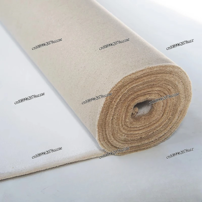 

Painting Material Coarse Grain Linen Blended Coating Oil Canvas Coarse Grain Refined Oil Canvas 1.7/2 Meters Cloth
