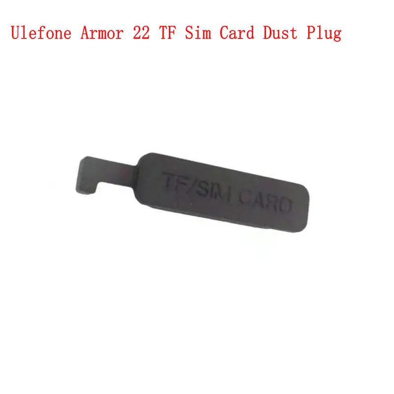 For Ulefone Armor 22 USB Dust Plug TF Sim Card Dust Plug Original Type-C Charge Plug Mobile Phone Accessories