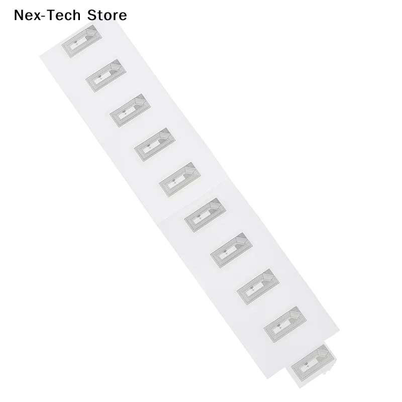 [NT]100Pcs 2*1cm 13.56MHz PET RFID NTAG213 Label Tag NFC Chip Ntag213 Sticker Wet Inlay[NT]