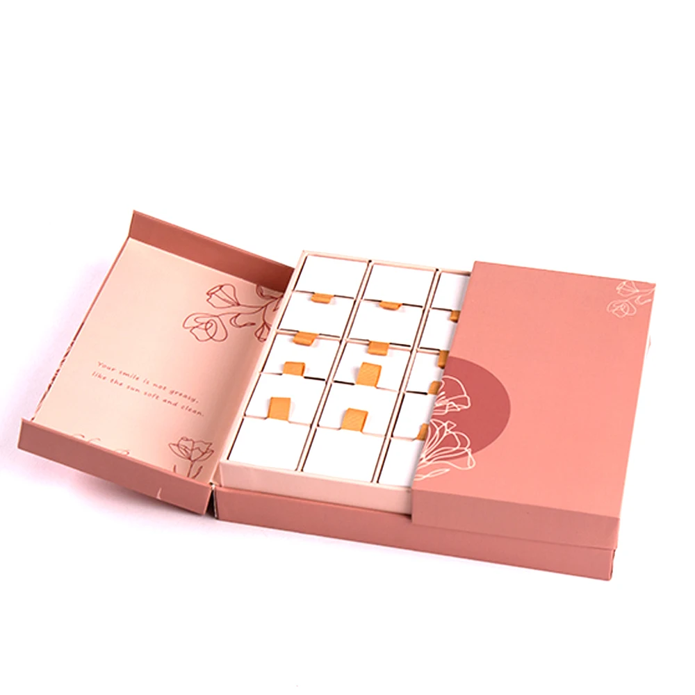 Customized queryCustom Advent Calendar Empty Luxury Cardboard Paper Gift Beauty Cosmetic Packaging Countdown Christmas Advent Ca