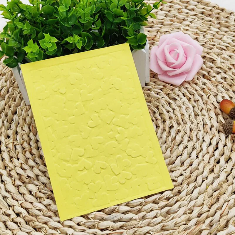 2022 New Leaves Cloud Alphabet 3D Embossing Board Is Used For Manual DIY Embossing Process To Produce Pattern Background Board