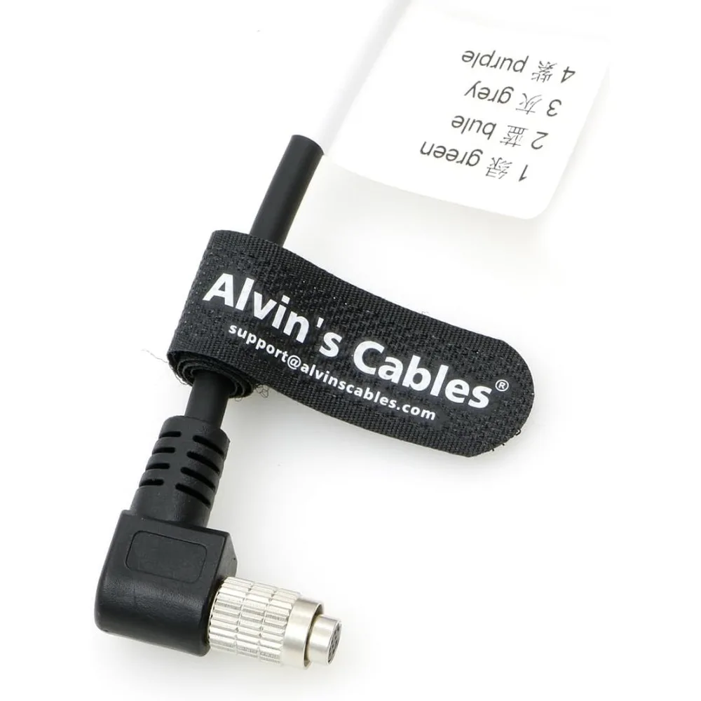 アルビンのケーブル-ヒロセ-8ピン-メス型-右角度-hr25-7tp-8s-オープンエンド-ハイフレックスケーブル-ids、アライドビジョン-gige用