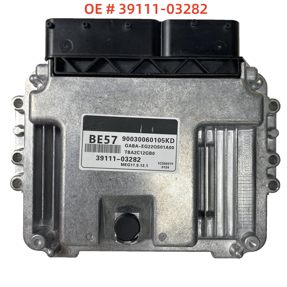 

High quality 39111-03282 ECU Car Engine Computer Board Electronic Control Unit MEG17.9.12.1 BE57 FOR KIA