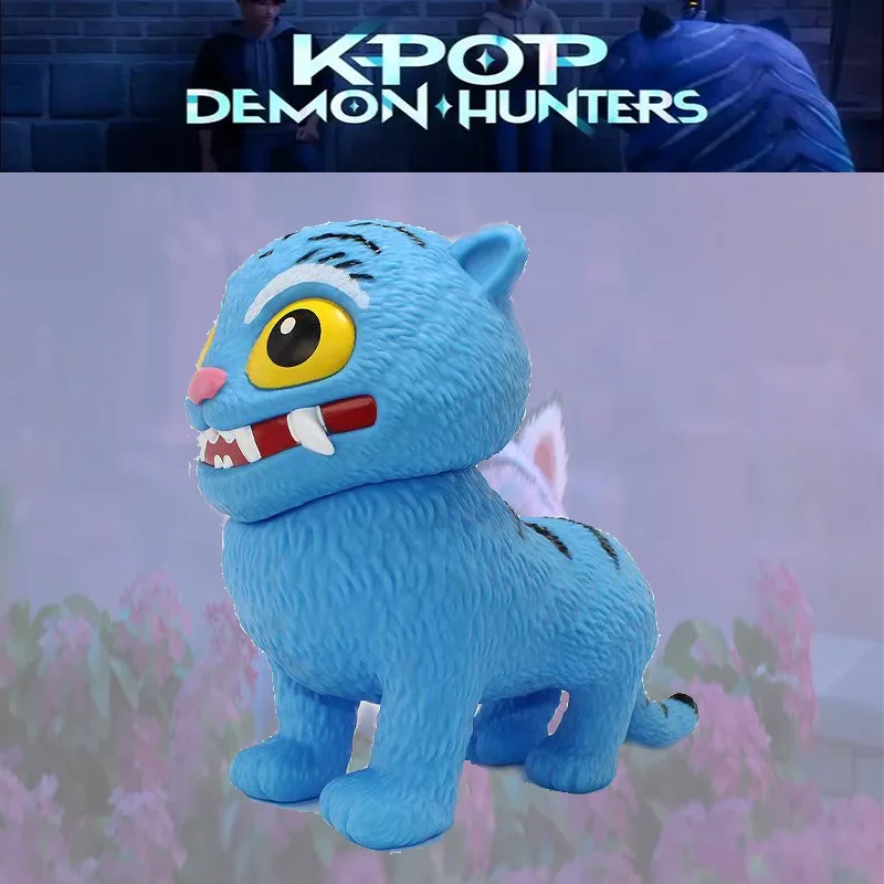 

In stock 1pcs/Set Kpop Demon Hunters Action Figure Toy Derpys Tiger Rumi Mira Zoey Sussy Figurine Doll For Fans Gift