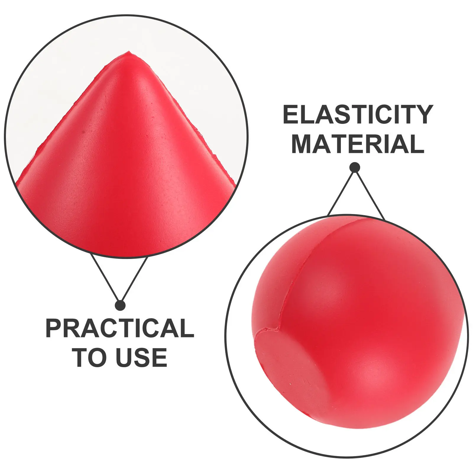 4Pcs Blood Donation Themed Stress Relief Balls Hand Strength Exercise Squeeze Anti Anxiety Calming Stress Reliever for Office
