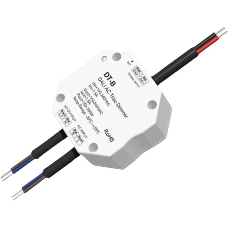 [NEWA76K!】 Single Color Dimmer Switch DALI AC Triac Dimmer DALI-2 Automatically Assigned By DALI Master