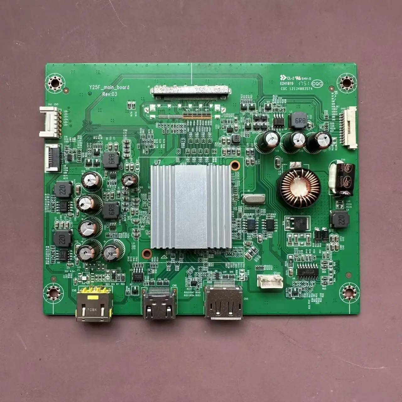 

Основная плата Y25F JRY-Y25F-M01 Y25F-M01 USB-плата JRY-Y25F-USB01 для M250HTN01