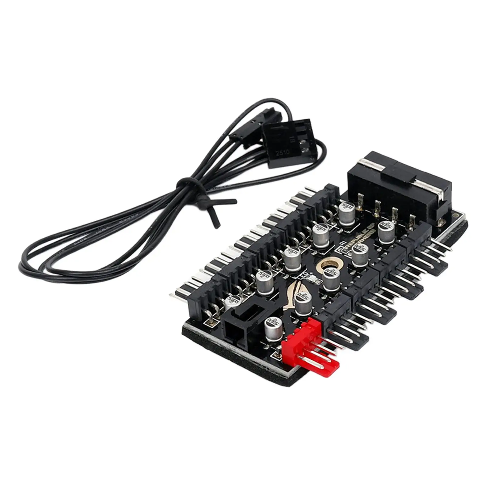 5V 3Pin Splitter 0 RGB Sync Fan Light Controller / Power Supply 50cm