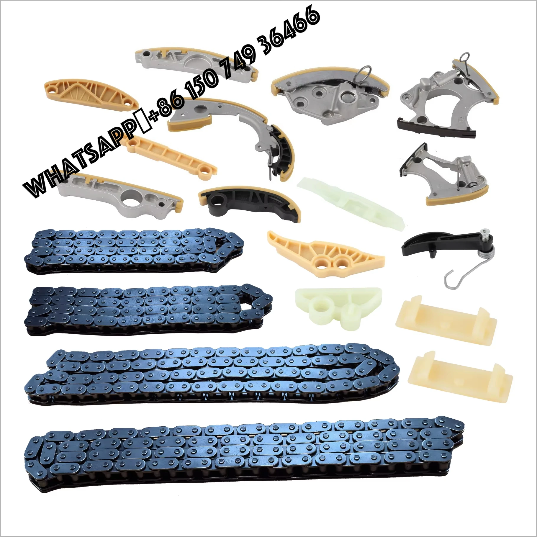 

FOR EA837 CJT CLX BDW CRE Engine Parts Timing Chain Kit for AUDI A4 Q7 A6L 3.0T 2.4L 2.5L VW Timing Kit Accessories 06E198119CJ