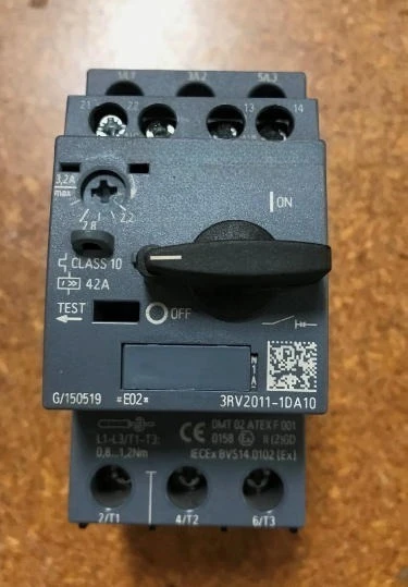 

Brand New 1PCS 3RV2011-1DA10 Rotary Electric Circuit Breaker is in stock with Expedited shipping