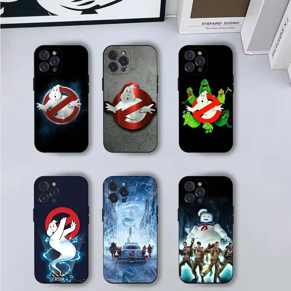 

E-Extreme G-Ghostbusters Phone Case Phone Case For iPhone 16,15,14,13,12,11,Pro,X,XS,Max,XR,Plus,Mini Soft Black Cover