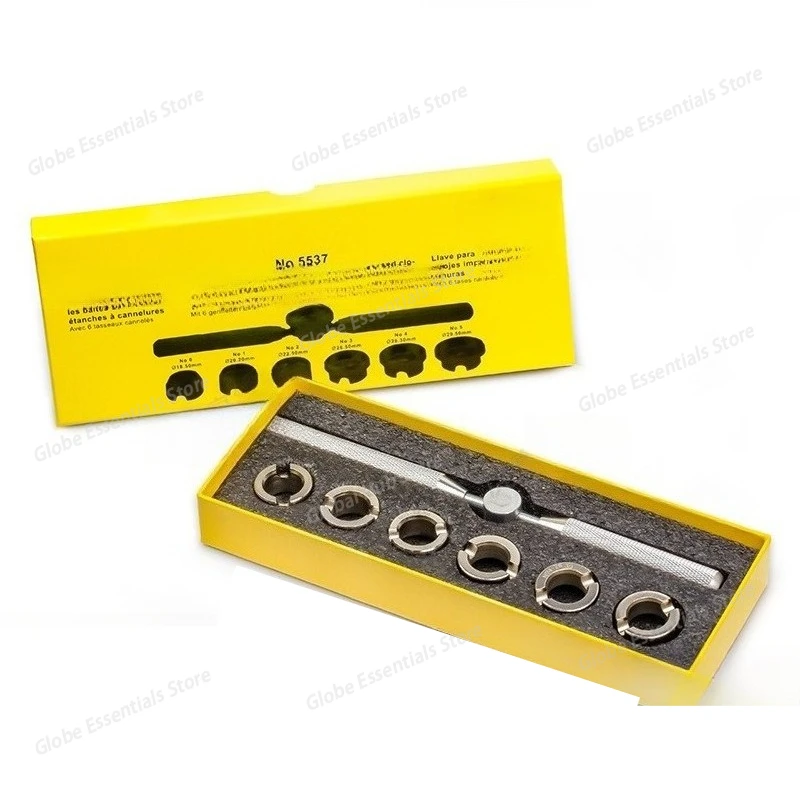 

7 шт. открывалка для часов Rolex, легко открывающаяся задняя крышка корпуса часов, задняя крышка для рифленого винта, нижняя шестерня, инструменты для ремонта часов 5537