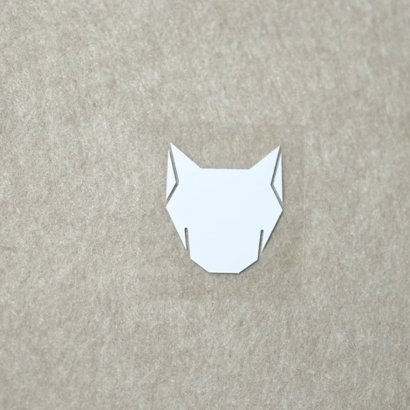 1PC Quickstep Wolf Head Adesivi per telaio bici Tubo superiore per bicicletta Decalcomanie in vinile impermeabili per accessori moto decorativi per biciclette MTB