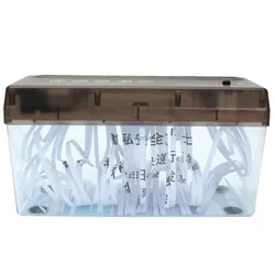 Electric Paper Shredder A4 Portable Mini Paper Cutter USB/Battery Powered Paper Invoice File Smasher Tool for Home Office School