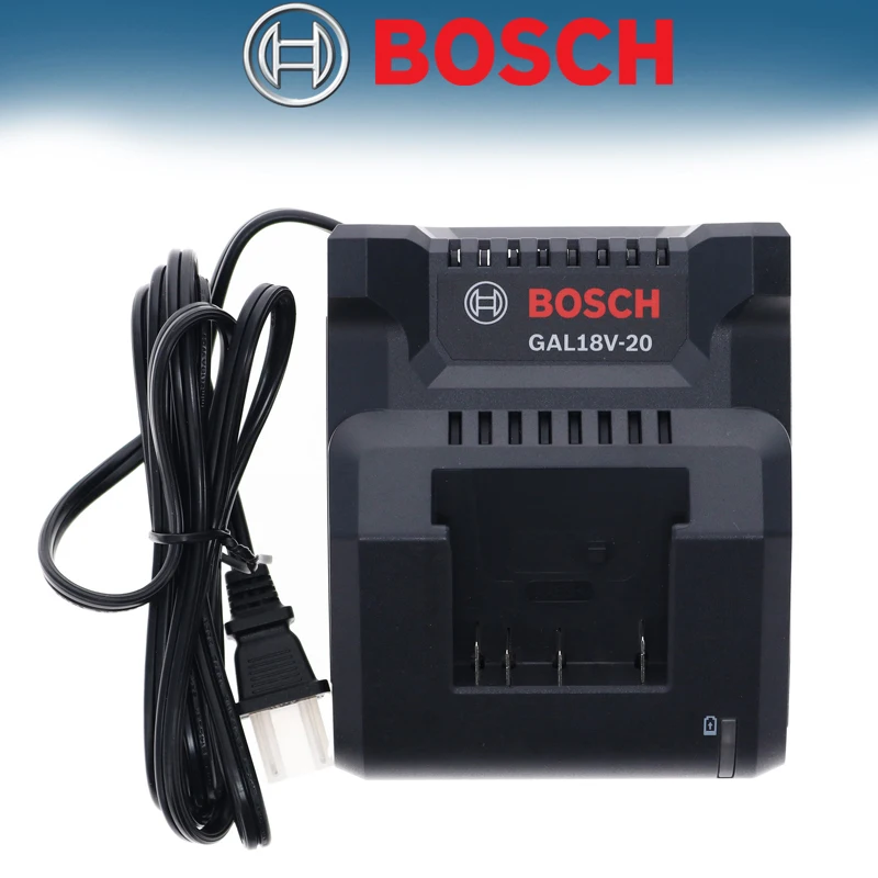 BOSCH Professional GAL18V-20 18V Lithium-Ion Battery Charger Status Indicator Fast Charging Dual-Mode Charging Tools