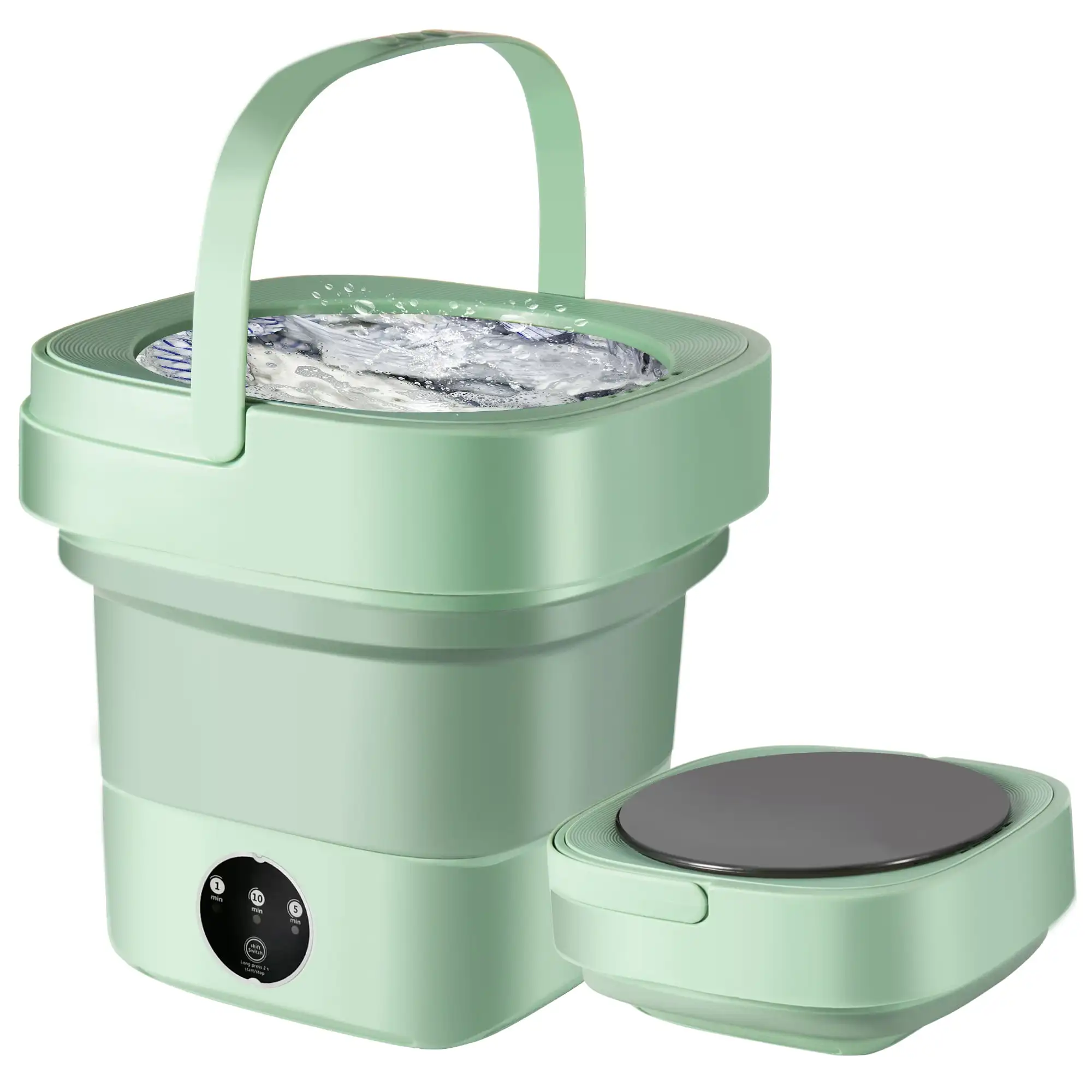 Portable Foldable Mini Washing Machine, Small Washing Machine