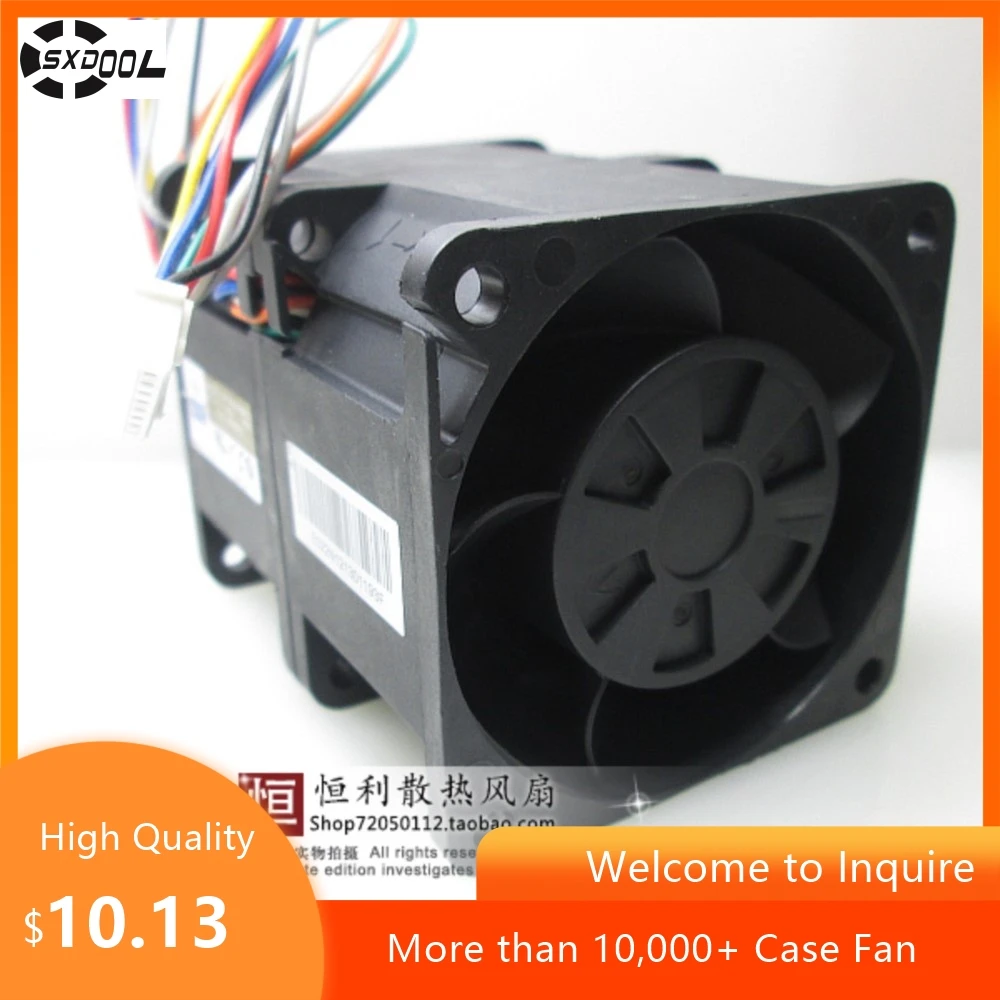 

60 мм AVC 6076 6 см автомобильный вентилятор под давлением, высокоскоростной 12 В 3A DFTA0676B2U