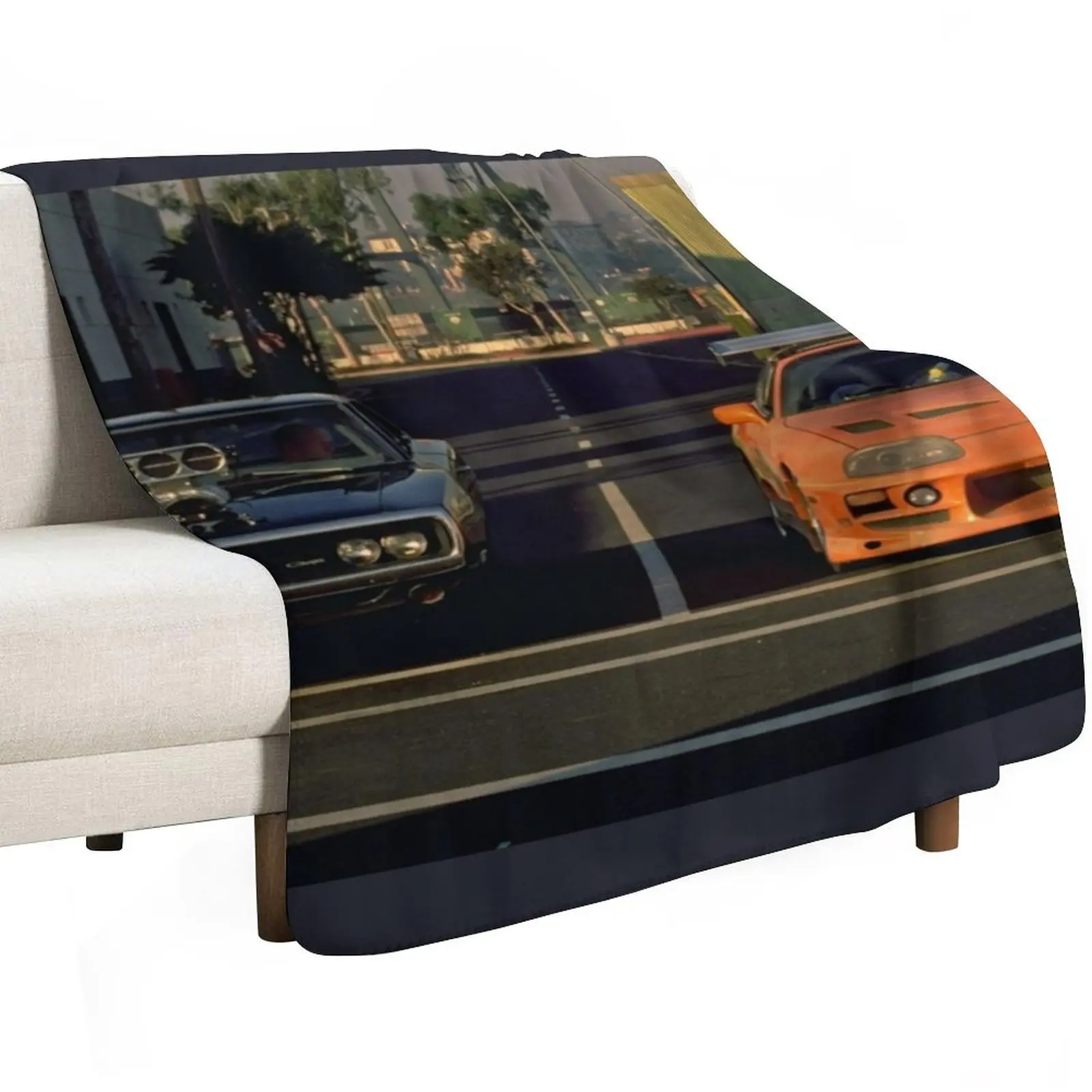 Fast & Furious JDM Aethsetic Throw Blanket Camping funny gift Loose Kid'S Shaggy Picnic Blankets 2